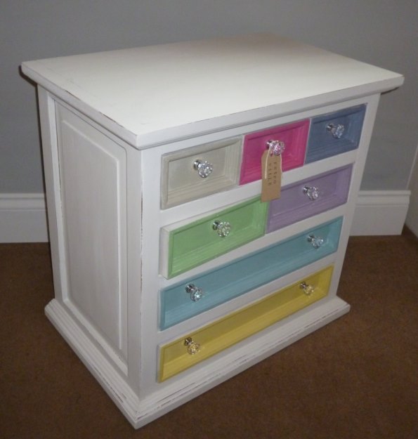 The Macaron 7 drawer spice chest
