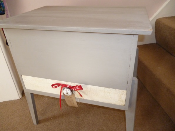 Sewing Box in Annie Sloan French Linen